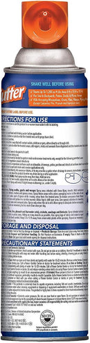 Cutter Backyard Bug Control - Outdoor Fogger - Kills Mosquitoes - 16 OZ (453 G) per Can - Pack of 2 Cans
