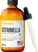 Citronella Essential Oil 4Oz – 100% Pure Citronella Oil for Natural Mosquito Spray & Soap