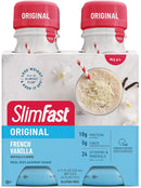 Meal Replacement Shake, Original French Vanilla, 10G of Ready to Drink Protein for Weight Loss, 11 Fl. Oz Bottle, 4 Count (Packaging May Vary)