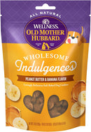 Wellness Wholesome Indulgences Peanut Butter & Banana Flavor Natural Dog Treats, 10 Ounce Bag