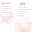 Portable Air Compressor Kit Paint Spray Gun with 3D Geometric Sicker Lines for Mesmerizing Nail Art and Stunning Tattoos: Unleash Your Creativity