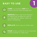 Ice Machine Cleaner, Helps Remove Hard Water and Mineral Buildup for Great-Tasting Ice
