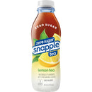 Zero Sugar Lemon Iced Tea, 16 Fl Oz, Pack of 12