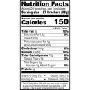 Cheese Crackers, Baked Snack Crackers, Lunch Snacks, Family Size, Extra Toasty, 21Oz Box (1 Box)