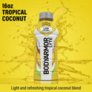 LYTE Sports Drink Low-Calorie Sports Beverage, Tropical Coconut, Coconut Water Hydration, Natural Flavors with Vitamins, Potassium-Packed Electrolytes, Perfect for Athletes, 16 Fl Oz (Pack of 12)