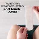 Clean & Secure Panty Liners, Light Absorbency, Long Length, 126 Count (Packaging May Vary)