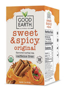 Organic Sweet & Spicy Herbal Caffeine Free  18 Tea Bag