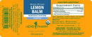 Certified Organic Lemon Balm Liquid Extract for Calming Nervous System Support, Organic Cane Alcohol, 1 Ounce