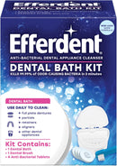 Retainer & Denture Cleaner Tablets and Dental Bath, 4 Tablets