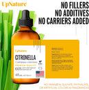 Citronella Essential Oil 4Oz – 100% Pure Citronella Oil for Natural Mosquito Spray & Soap