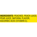 Yellow Cling Sliced Canned Peaches in 100% Juice, 15 Oz Cans (Pack of 4)