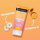 Invisible Daily Sunscreen Lotion, Broad Spectrum SPF 60+, Oxybenzone-Free & Water-Resistant, Sun or Environmental Aggressor Protection, Antioxidant