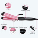 Professional Egg Roll Triple Barrel Hair Curler