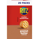 Peanut Butter Sandwich Crackers, 20 Snack Packs (6 Crackers per Pack)
