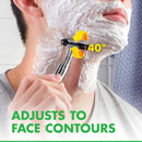 Mach3 Men'S Disposable Razor, Sensitive, 6 Razors