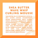 Wave Whip Curling Mousse for Natural Hair with Pure Shea Butter, 8.4 Fl Oz (Pack of 2) (Packaging May Vary)