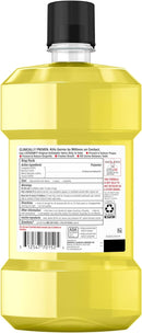 Original Antiseptic Oral Care Mouthwash to Kill 99% of Germs That Cause Bad Breath, Plaque and Gingivitis, Ada-Accepted Mouthwash, Original Flavored Oral Rinse, 1 L