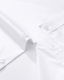 Men'S Dress Shirts Solid Long Sleeve Stretch Wrinkle-Free Formal Shirt Business Casual Button down Shirts