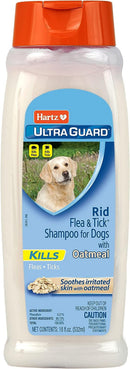 Ultraguard Rid Flea & Tick Oatmeal Dog Shampoo, Model:3270002305