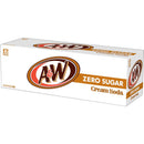 Cream Soda Zero Sugar, 12 Fl Oz Cans, 12 Pack