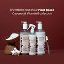 Plant Based Coconut and Vitamin E Moisturize and Replenish Conditioner - Ideal for Dry, Lifeless Hair - Leaves Hair Silky and Smooth - Paraben Free - Recyclable, Pump Bottle Design - 24 Fl Oz