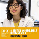Original Antiseptic Oral Care Mouthwash to Kill 99% of Germs That Cause Bad Breath, Plaque and Gingivitis, Ada-Accepted Mouthwash, Original Flavored Oral Rinse, 1 L