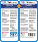 Twin Packs for Cats, Shredded Chicken & Broth Gelée Side Dish/Topper Pouch, 1.4 Ounces per Serving, 16 Servings, Tuna & Chicken with Scallop Recipe in Scallop Broth