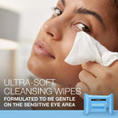 Makeup Remover Wipes, Daily Facial Cleanser Towelettes, Gently Cleanse and Remove Oil & Makeup, Alcohol-Free Makeup Wipes, 2 X 25 Ct.