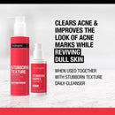 Stubborn Marks PM Treatment with Retinol SA, Face-Exfoliating Treatment to Help Reverse the Look of Post-Acne Marks & Uneven Skin Tone, Oil-Free, Non-Comedogenic, PM Treatment, Unscented, 1.0 Fl Oz