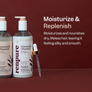 Plant Based Coconut and Vitamin E Moisturize and Replenish Conditioner - Ideal for Dry, Lifeless Hair - Leaves Hair Silky and Smooth - Paraben Free - Recyclable, Pump Bottle Design - 24 Fl Oz