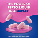 Caplets Ultra for Nausea, Heartburn, Indigestion, Upset Stomach, and Diarrhea - 5 Symptom Fast Relief, 24 Ct