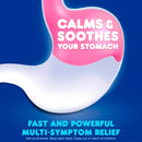 Caplets Ultra for Nausea, Heartburn, Indigestion, Upset Stomach, and Diarrhea - 5 Symptom Fast Relief, 24 Ct