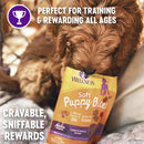 Soft Puppy Bites Healthy Grain-Free Treats for Training, Dog Treats with Real Meat and DHA, No Artificial Flavors (Lamb & Salmon, 3-Ounce Bag)