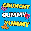 Gummy Clusters Candy, Very Berry, Resealable 18.5 Ounce Big Bag