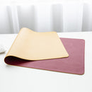 Twin-Faced Leather Desk Mat