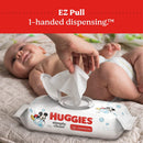 Simply Clean Fragrance-Free Baby Wipes, Unscented Diaper Wipes, 64 Count(Pack of 11) (704 Wipes Total)