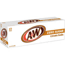 Cream Soda Zero Sugar, 12 Fl Oz Cans, 12 Pack