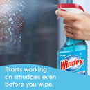 Glass and Window Cleaner Spray Bottle, Bottle Made from 100% Recovered Coastal Plastic, Original Blue, 23 Fl Oz (Pack of 2)