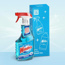 Glass and Window Cleaner Spray Bottle, New Packaging Designed to Prevent Leakage and Breaking, Original Blue, 23 Fl Oz