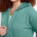 Women'S Hoodie, Ecosmart Fleece Full-Zip Hoodie, Zip-Up Hooded Sweatshirt