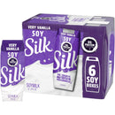 Shelf-Stable Soy Milk Singles, Very Vanilla, Dairy-Free, Vegan, Non-Gmo Project Verified, 8 Oz., 6 Pack