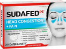PE Non-Drowsy Head Congestion + Pain Relief Caplets with Ibuprofen 200 Mg & Phenylephrine Hcl 10 Mg, Nasal Decongestant & NSAID Pain Reliever & Fever Reducer, 20 Ct
