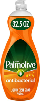 Ultra Dish Liquid, Orange, Antibacterial, 32.5 Fl Oz (Pack of 1)