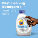 Hygienic Clean Heavy Duty 10X Free Liquid Laundry Detergent, HE Compatible, Unscented, 74 Loads, 105 Fl Oz