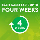Toilet Tablets, Continuous Clean Toilet Drop Ins, Helps Keep Toilet Stain Free and Helps Prevent Limescale Buildup, 5 Count, Pack of 1