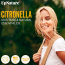 Citronella Essential Oil 4Oz – 100% Pure Citronella Oil for Natural Mosquito Spray & Soap