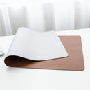 Twin-Faced Leather Desk Mat
