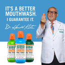Fresh Breath Mouthwash, Icy Mint Flavor, Alcohol-Free, 16 Fl Oz (Pack of 2)