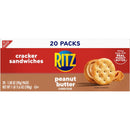 Peanut Butter Sandwich Crackers, 20 Snack Packs (6 Crackers per Pack)