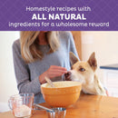 Wellness Wholesome Indulgences Peanut Butter & Banana Flavor Natural Dog Treats, 10 Ounce Bag